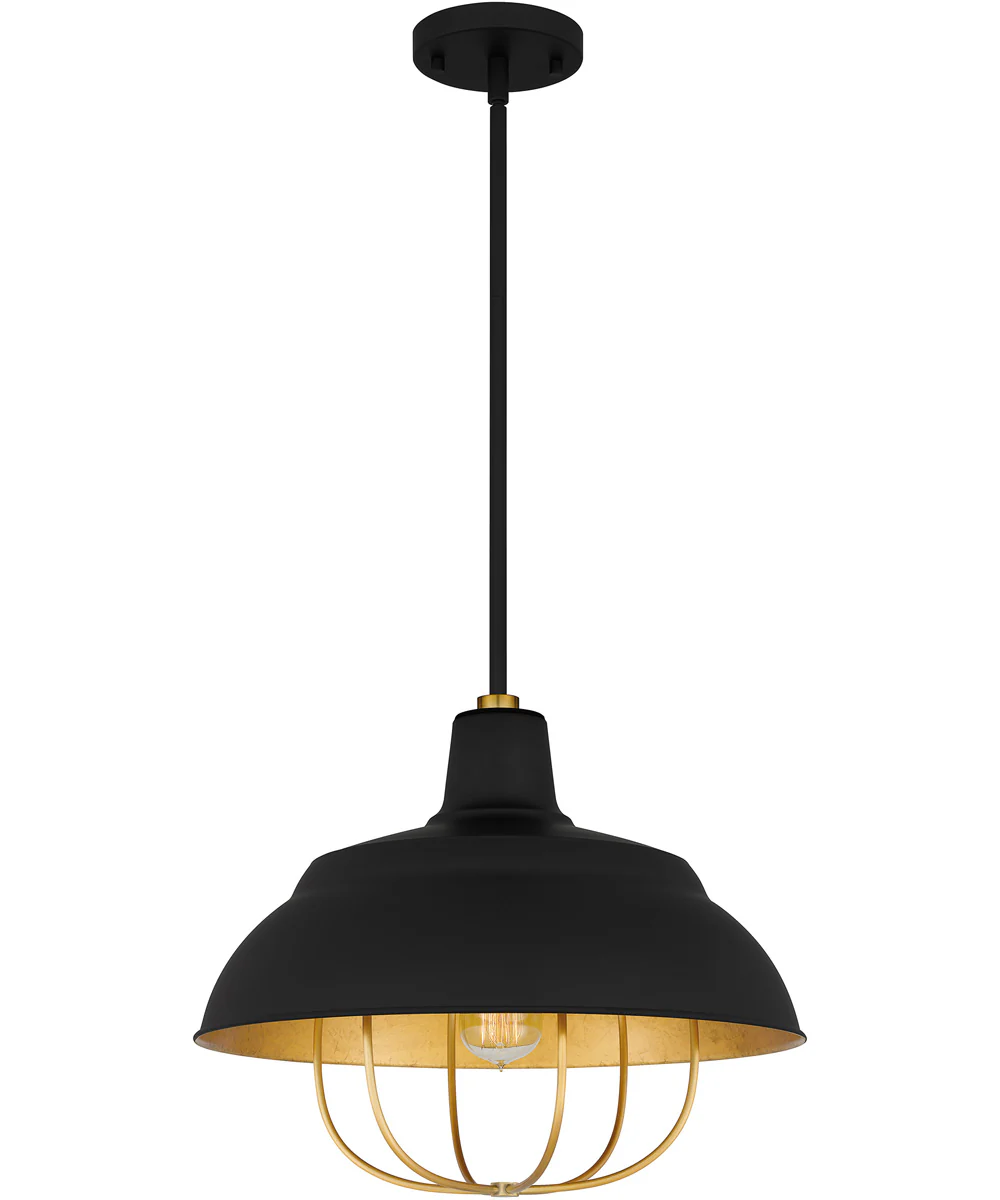Darmody 1-light Pendant Matte Black - Image 2