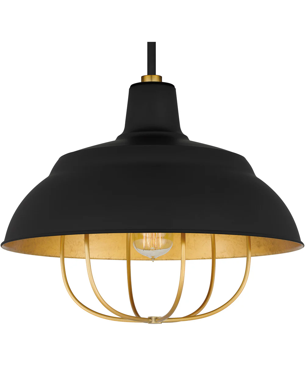 Darmody 1-light Pendant Matte Black - Image 6