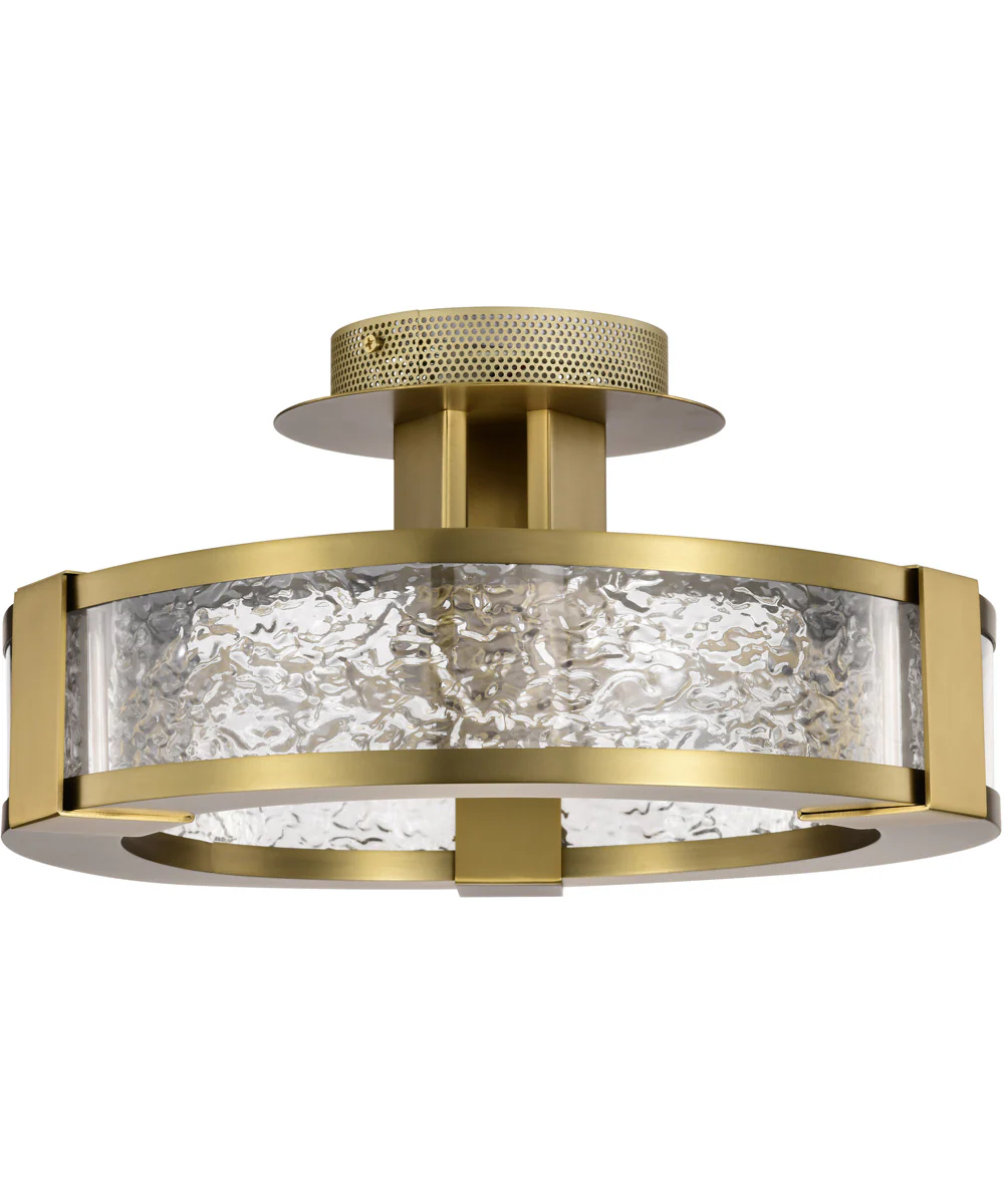 Darrow  Close-to-Ceiling Vintage Brass