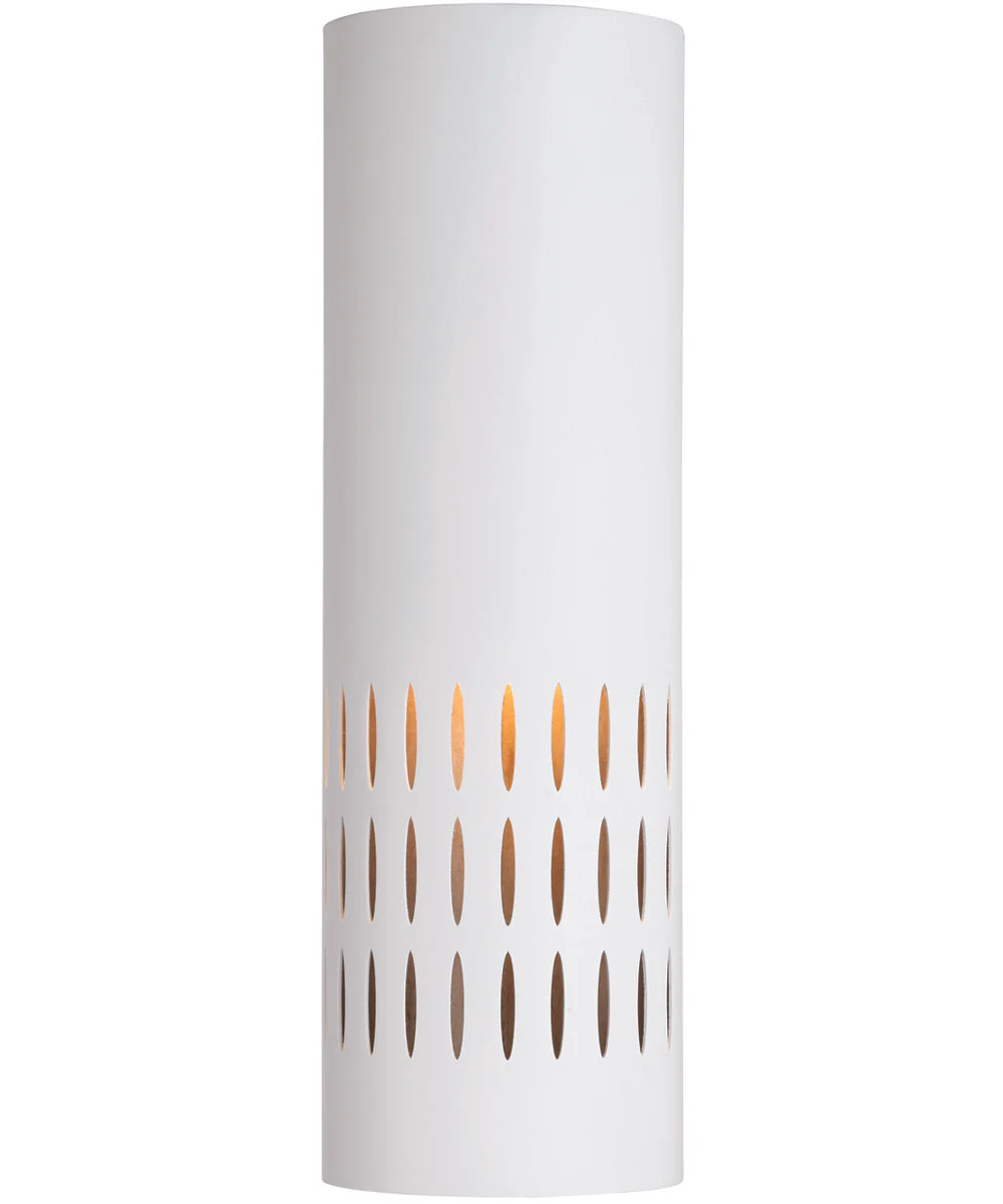Dash 1-Light Sconce Aged Brass and White - Image 4