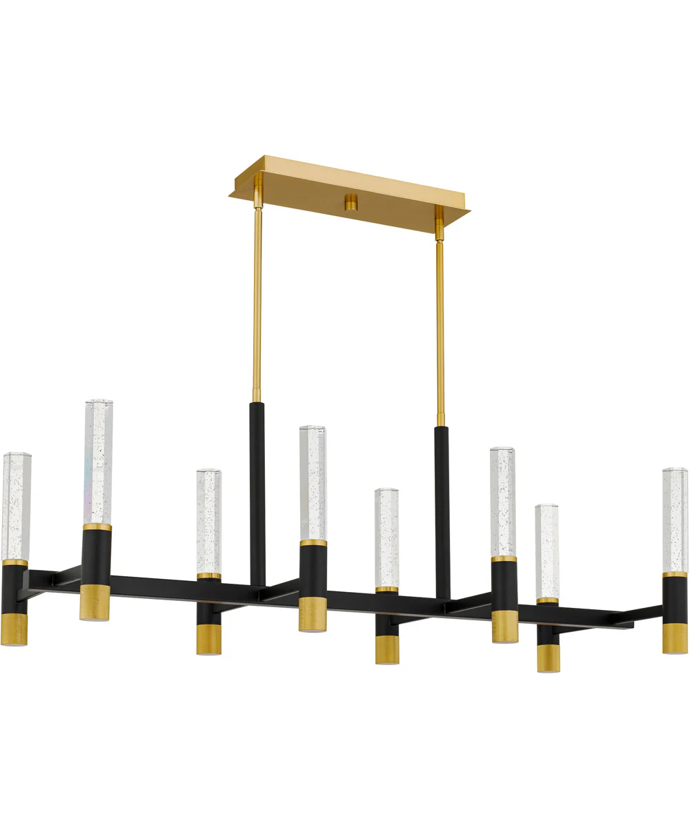 Davies 8-light Island Light Brushed Gold - Image 5