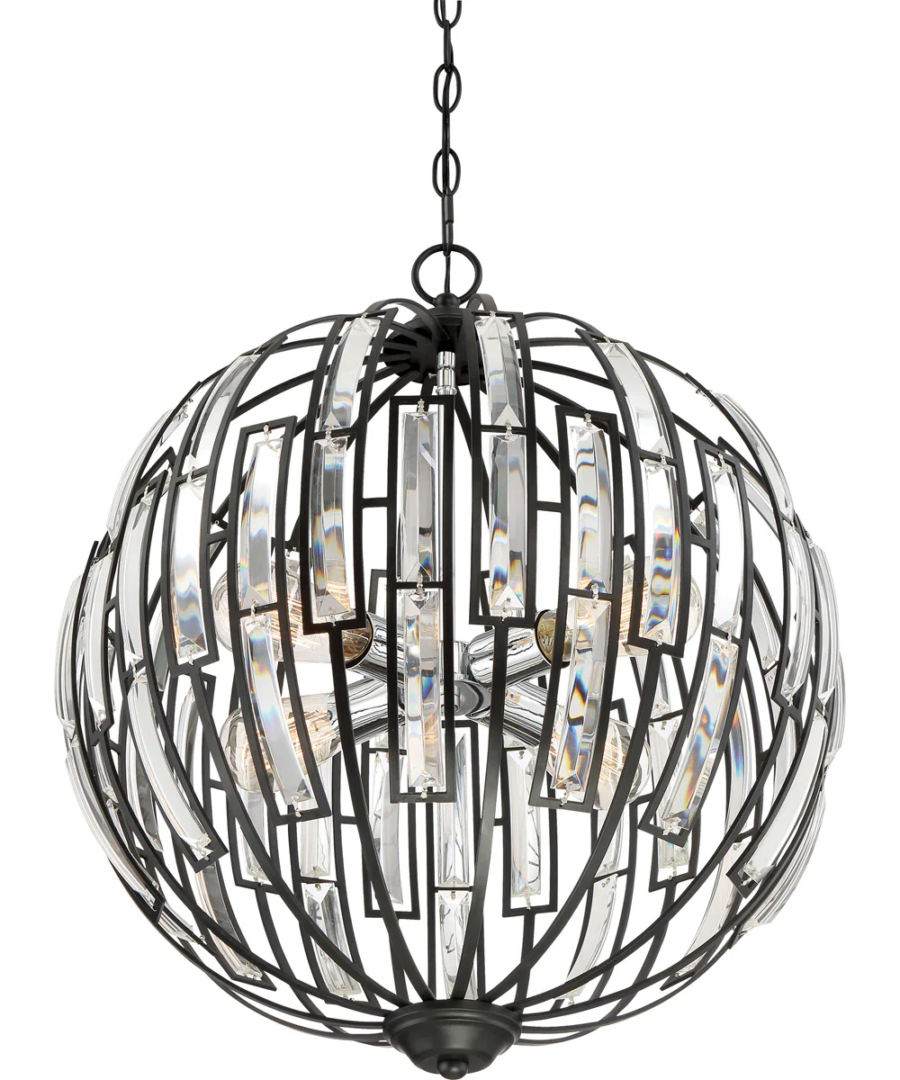 Dawn 4-light Pendant Earth Black - Image 5