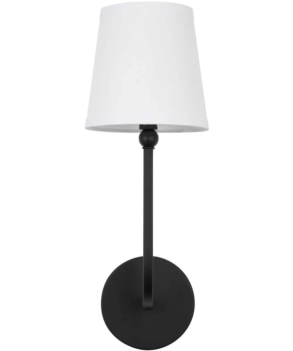 Dawson 1-Light Sconce Matte Black - Image 3
