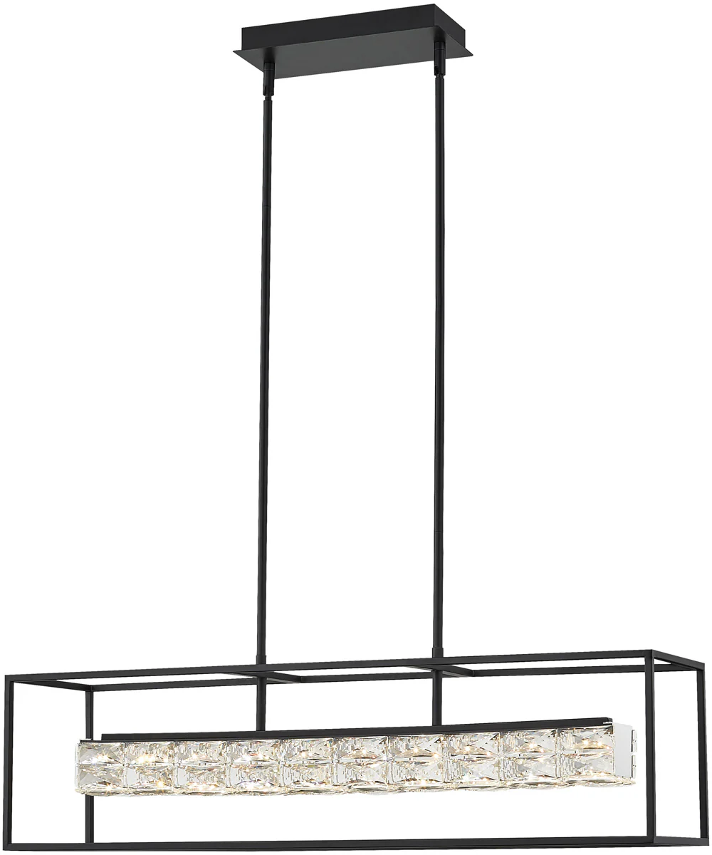 Dazzle  Island Light Matte Black
