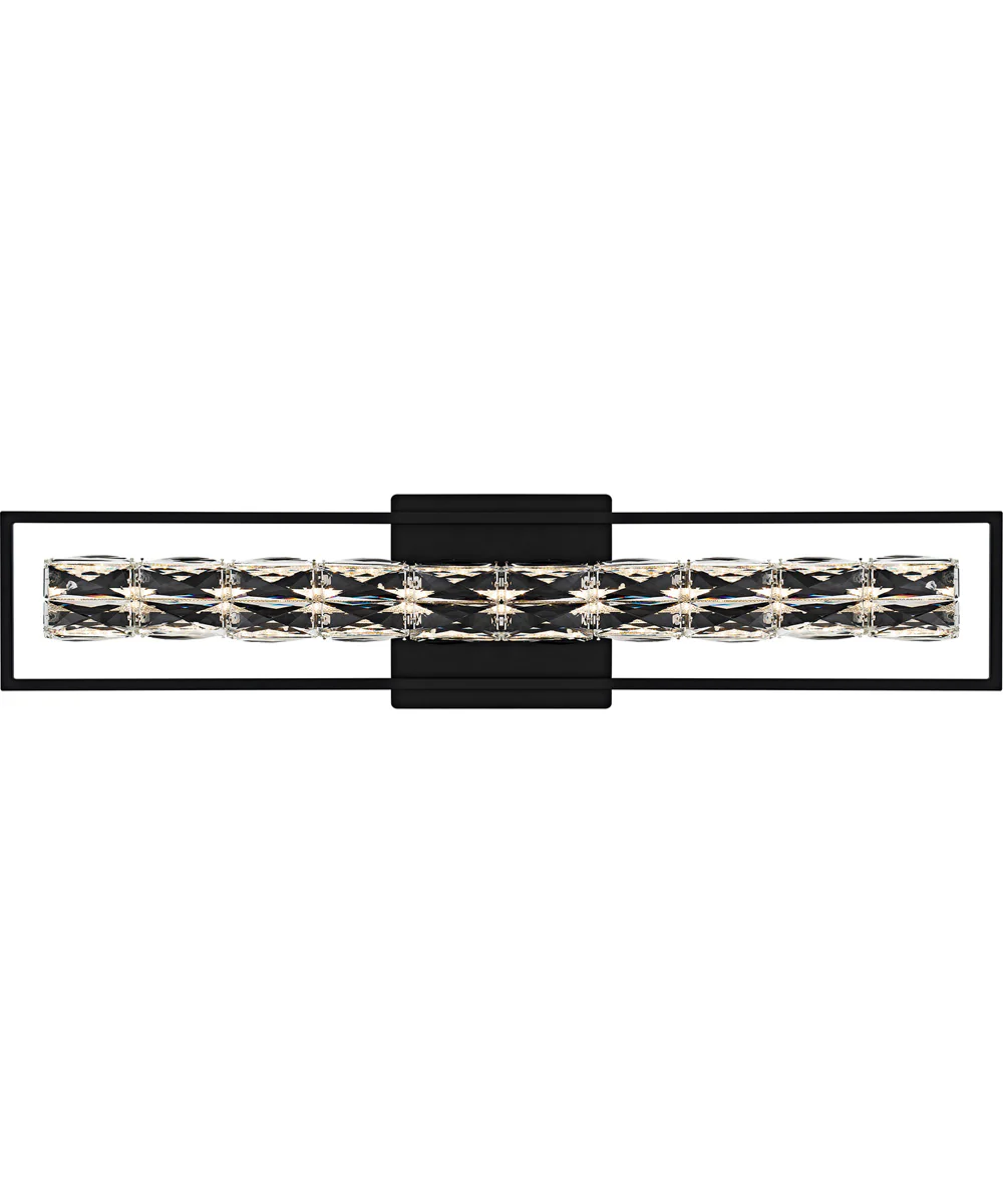 Dazzle Large Bath Light Matte Black