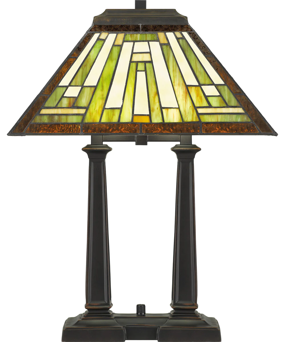Decker Small 2-light Table Lamp Russet - Image 2