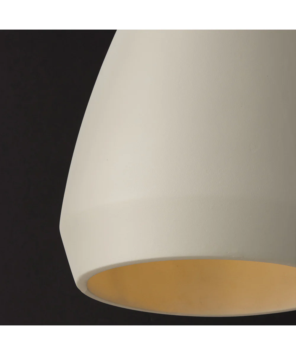 Della 1-Light Pendant Terracotta Ivory - Image 5