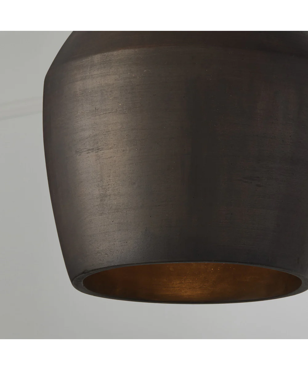 Della 1-Light Pendant Terracotta Umber - Image 3