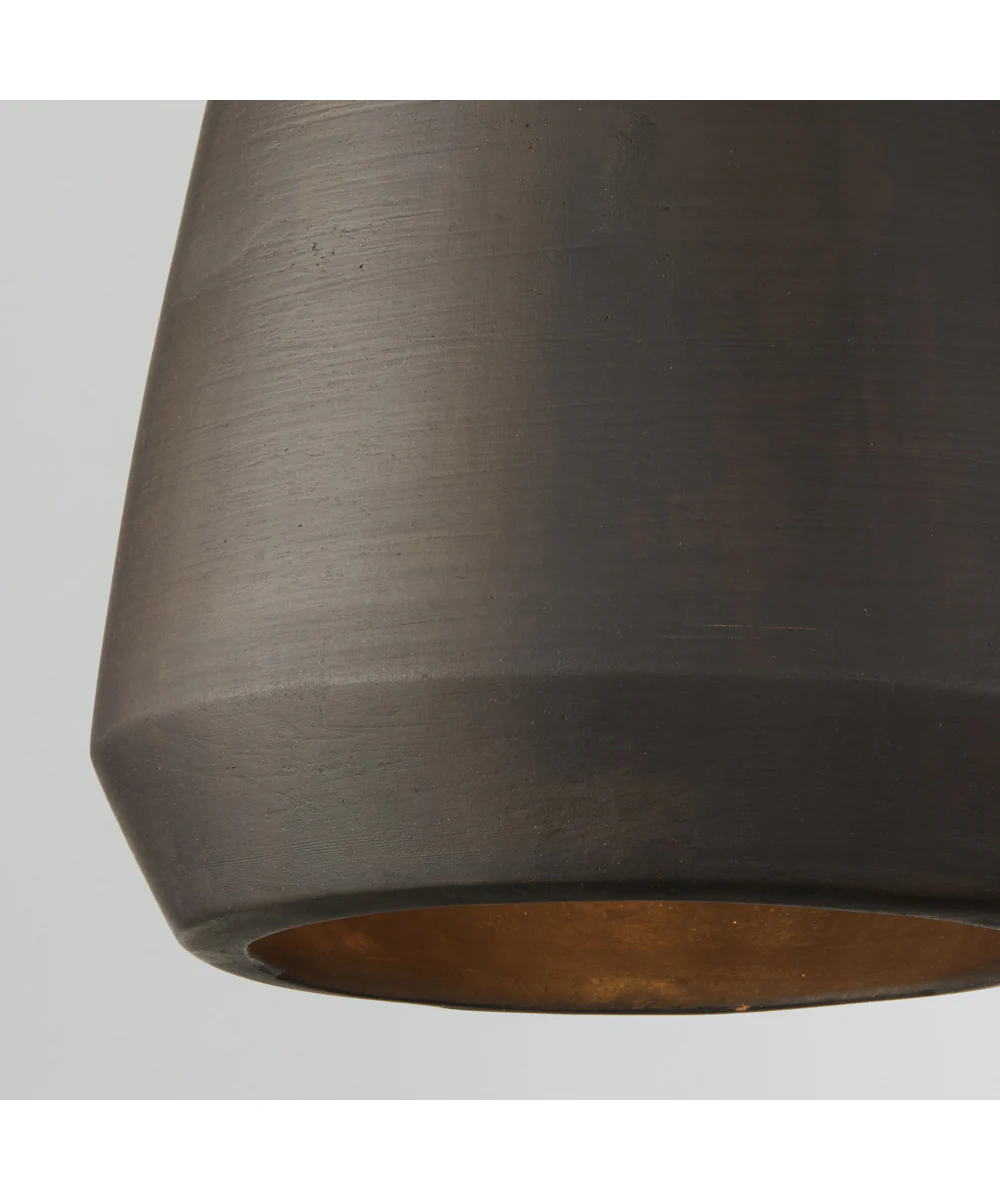Della 1-Light Pendant Terracotta Umber - Image 3