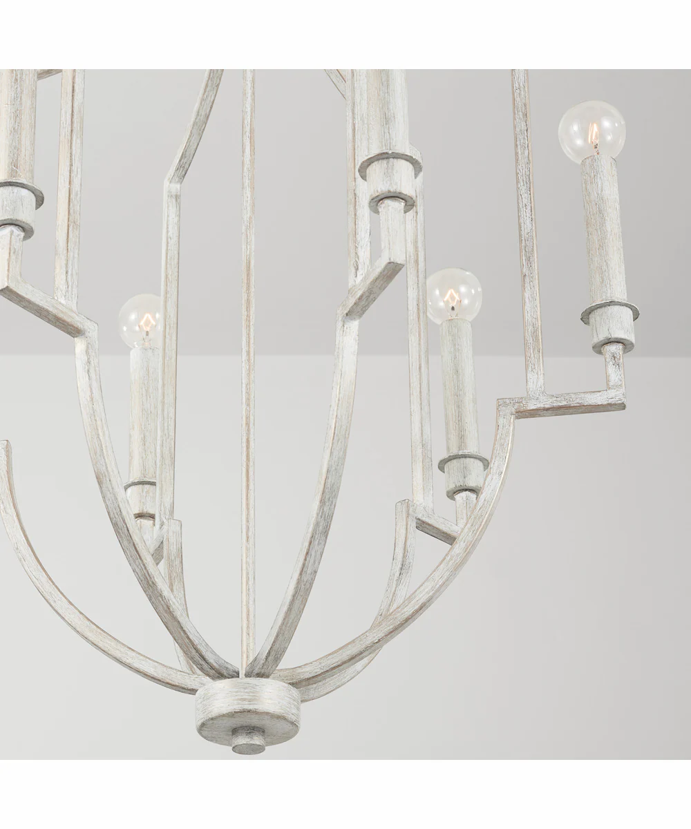 Demi 6-Light Foyer Winter White - Image 2