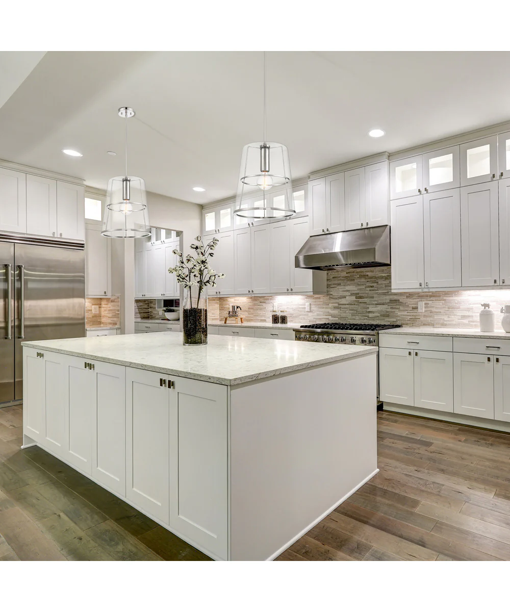 Alonzo 1 Light Pendant Polished Nickel - Image 2