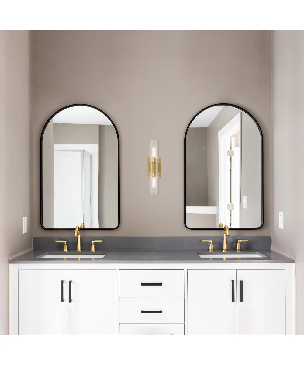 Anton 2 Light Wall Sconce  Old Satin Brass - Image 3