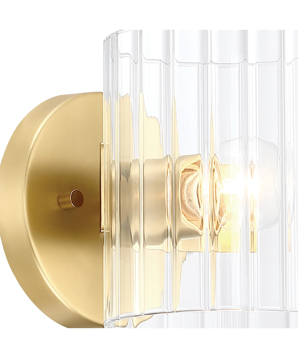 Aries 1 Light Wall Sconce Brushed Gold - Image 4