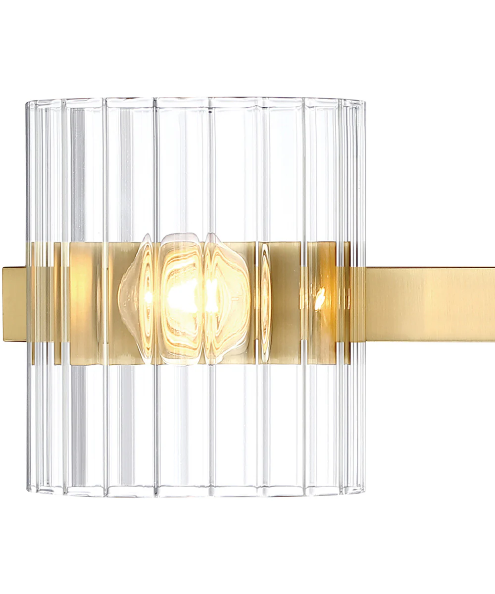 Aries 3 Light Vanity Brushed Gold - Image 4