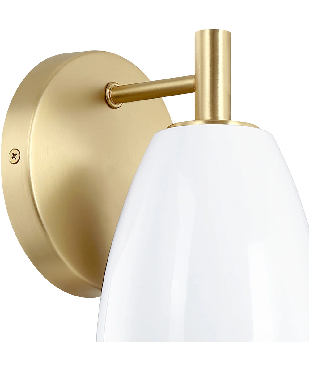 Biba 1 Light Wall Sconce Brushed Gold - Image 4
