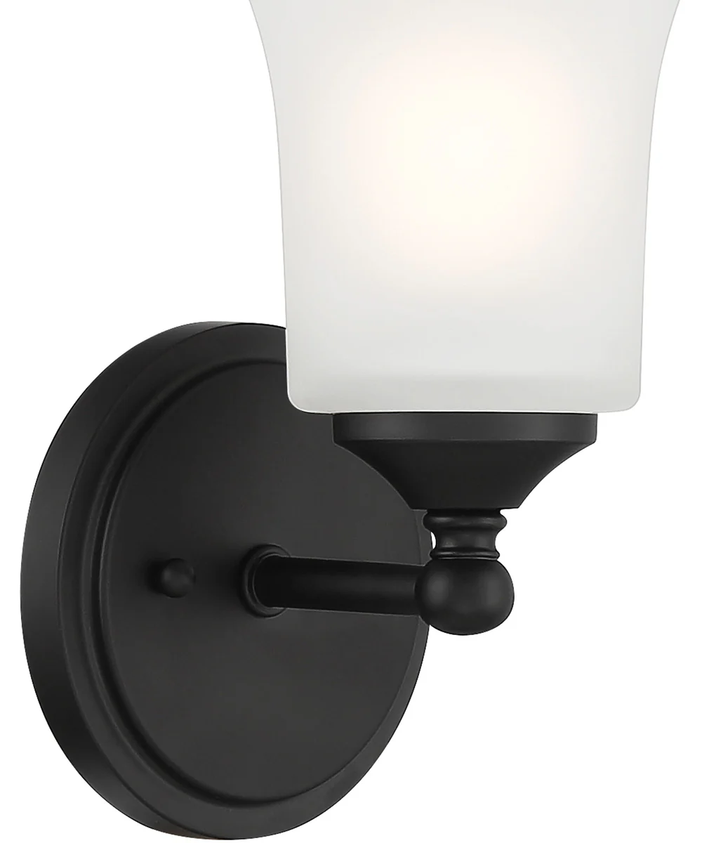 Bronson 1 Light Wall Sconce Matte Black - Image 3