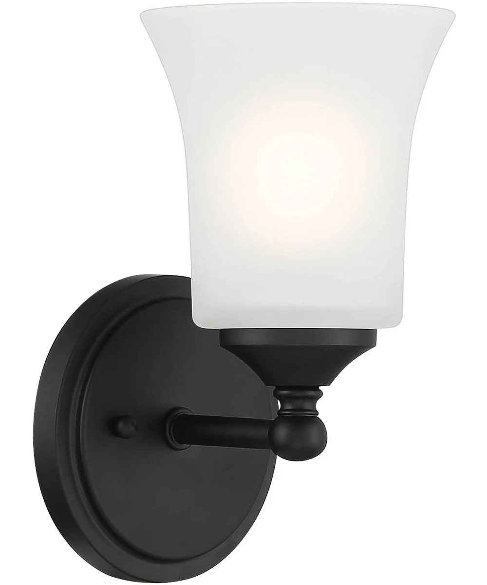 Bronson 1 Light Wall Sconce Matte Black - Image 4