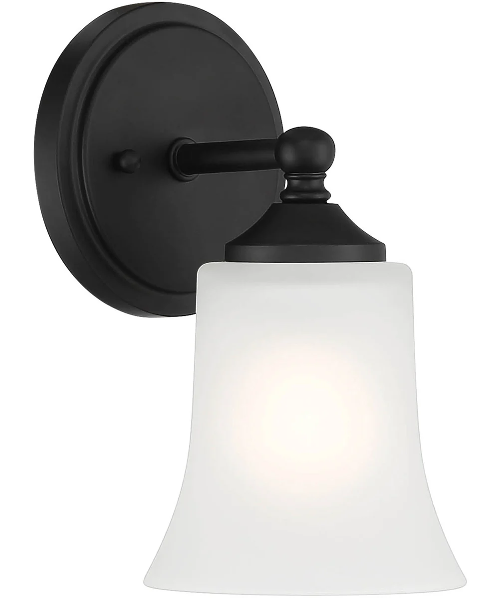 Bronson 1 Light Wall Sconce Matte Black - Image 5