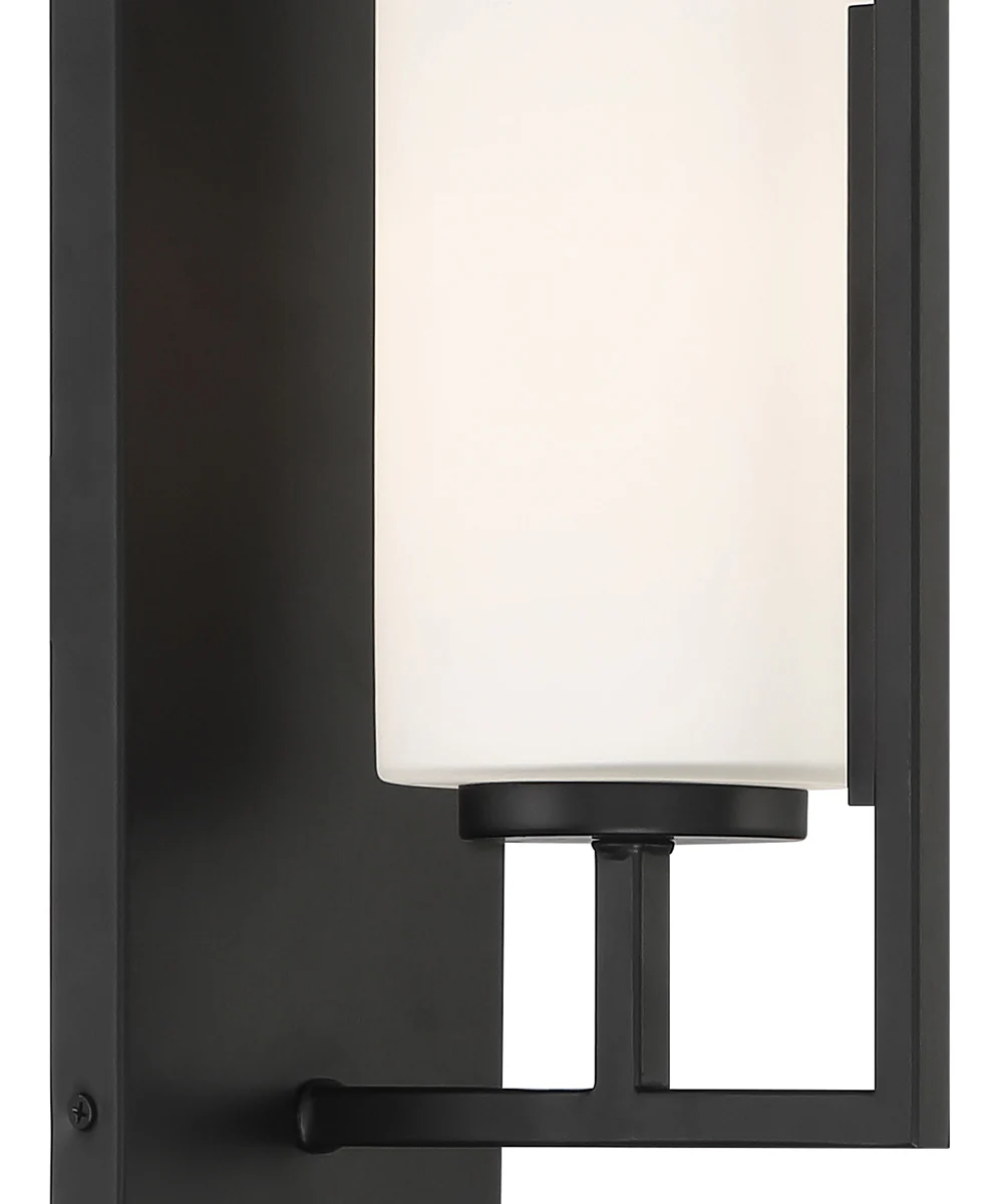 Cambria 1 Light Wall Sconce Matte Black - Image 2