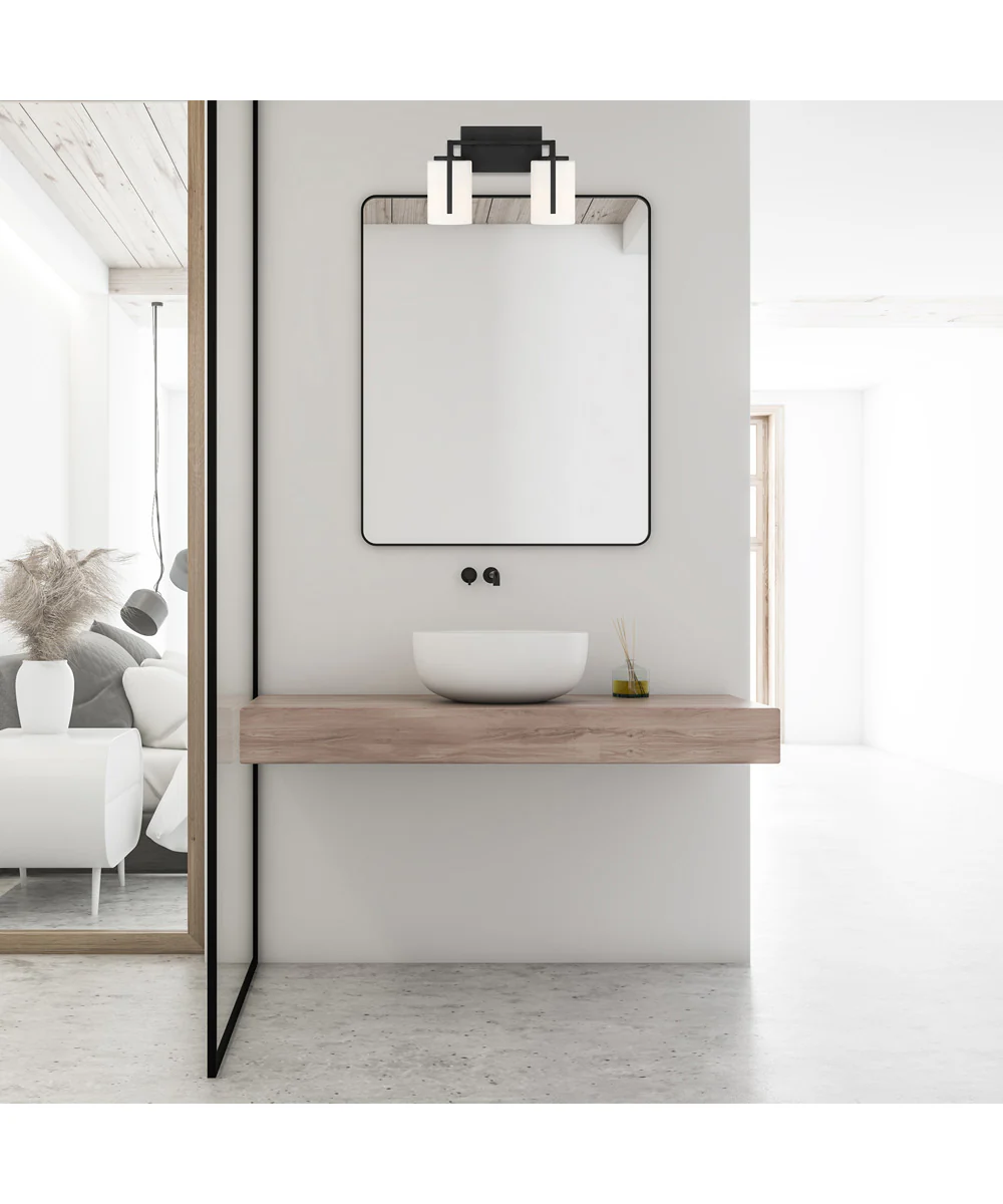 Cambria 2 Light Vanity Matte Black - Image 2