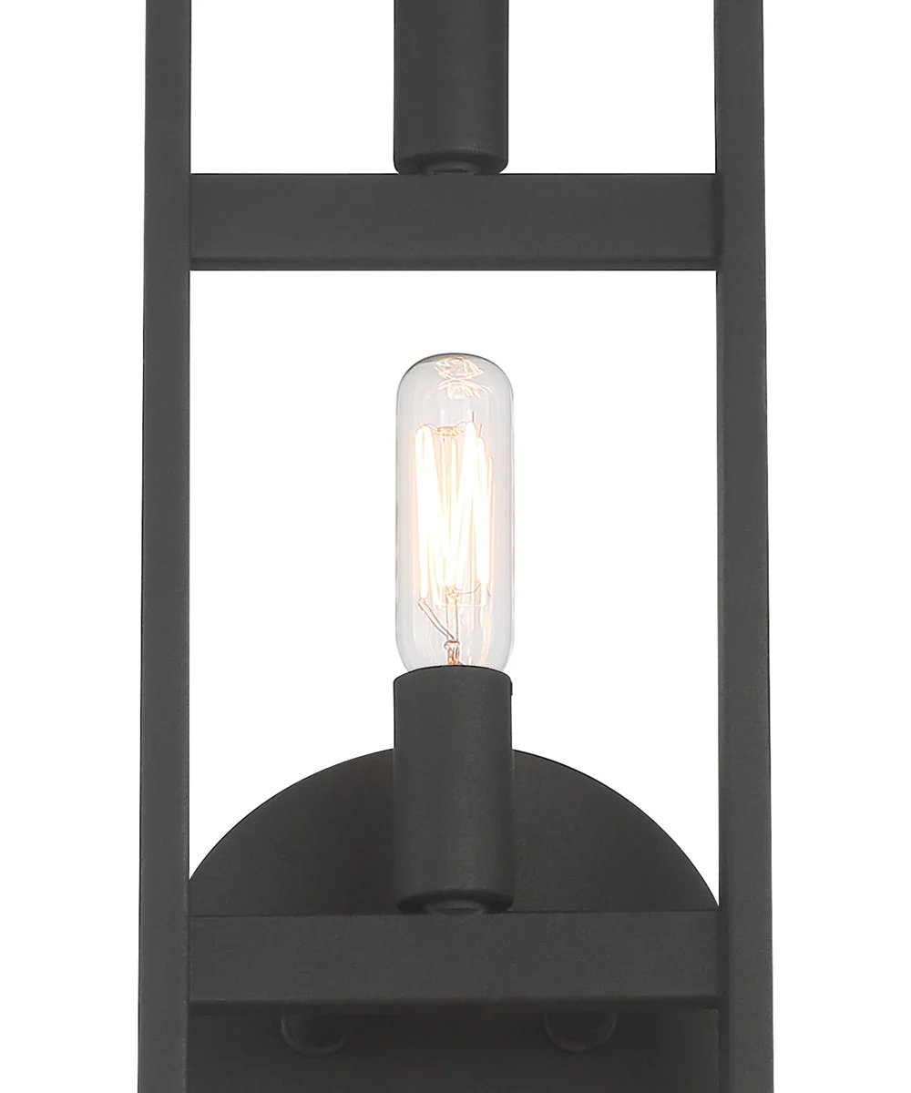 Carousel 3 Light Wall Sconce Black - Image 3