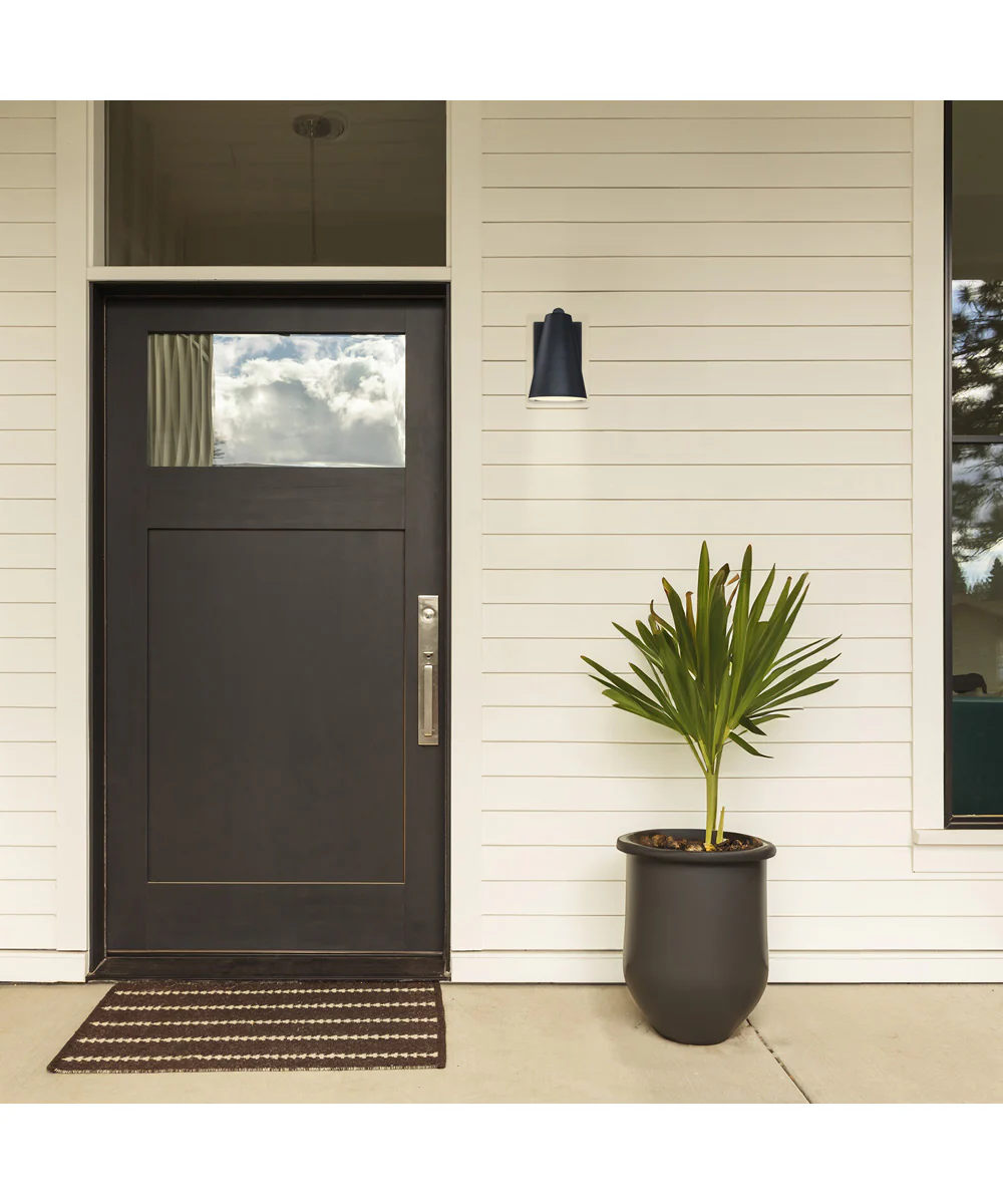 Cedar Mist Outdoor Wall Sconce Black - Image 2