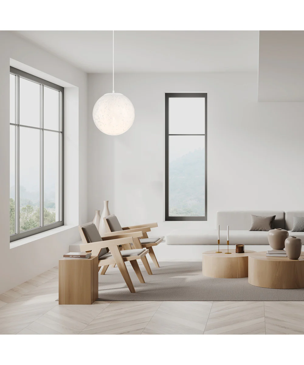 Circo  1 Light Pendant Matte White - Image 3