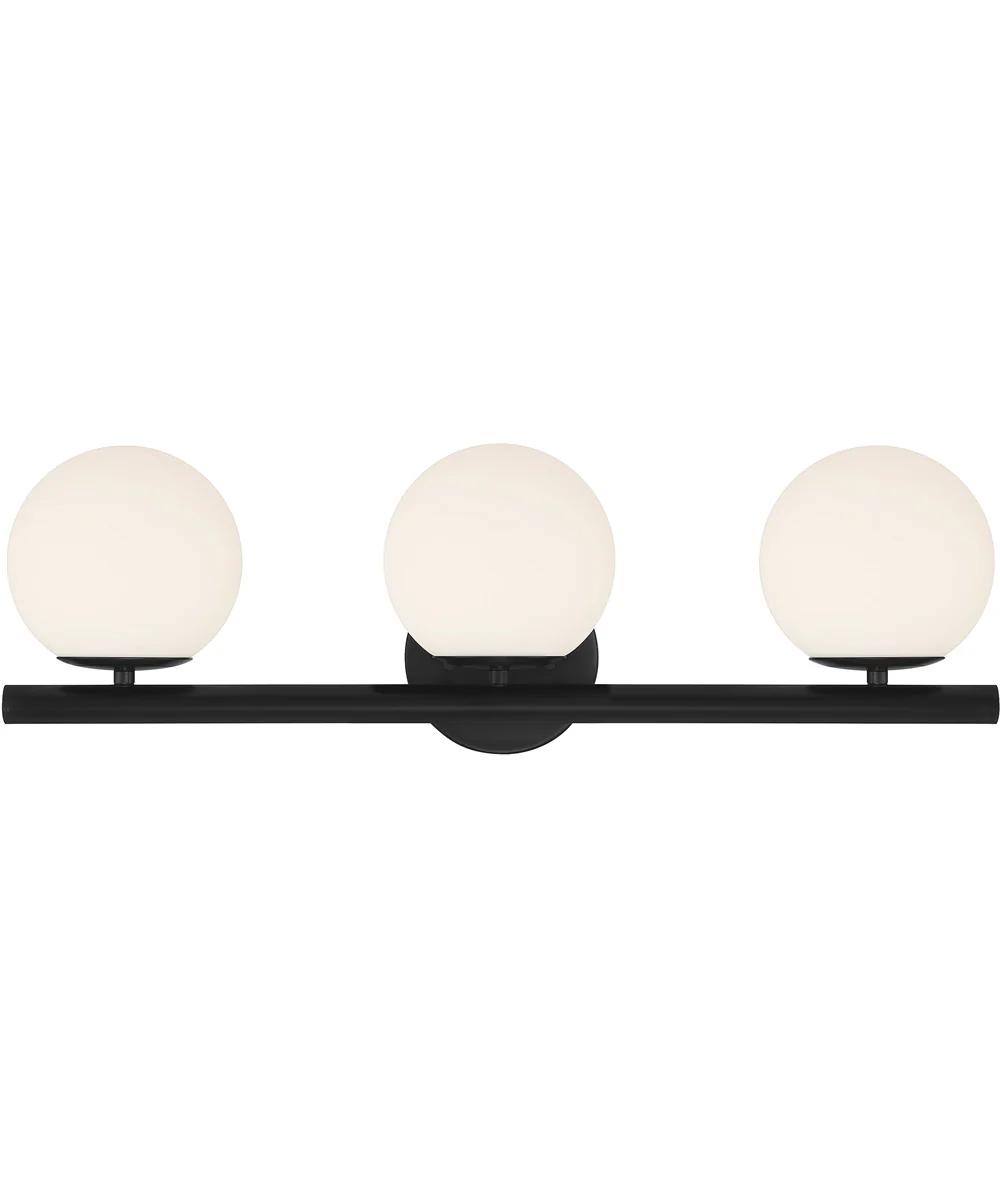 Crown Heights 3 Light Vanity Matte Black