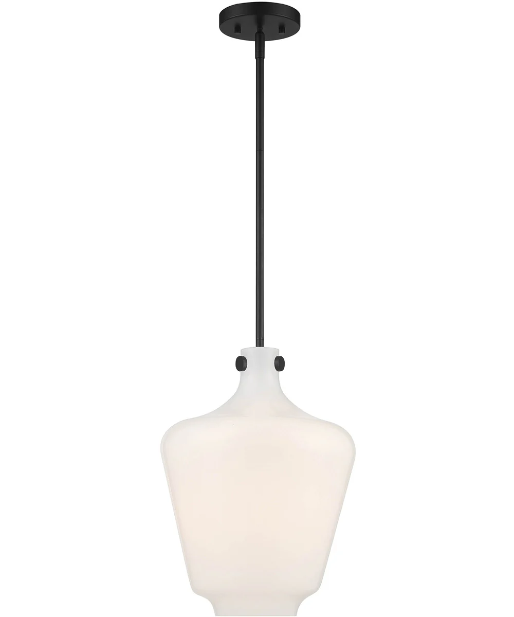 Day Dream 1 Light Pendant Matte Black