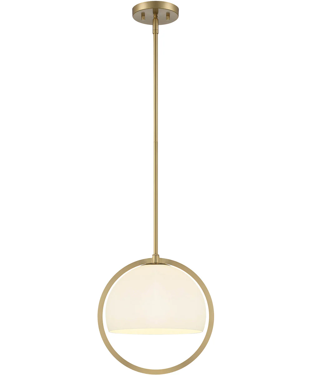 Eterna 1 Light Pendant Brushed Gold