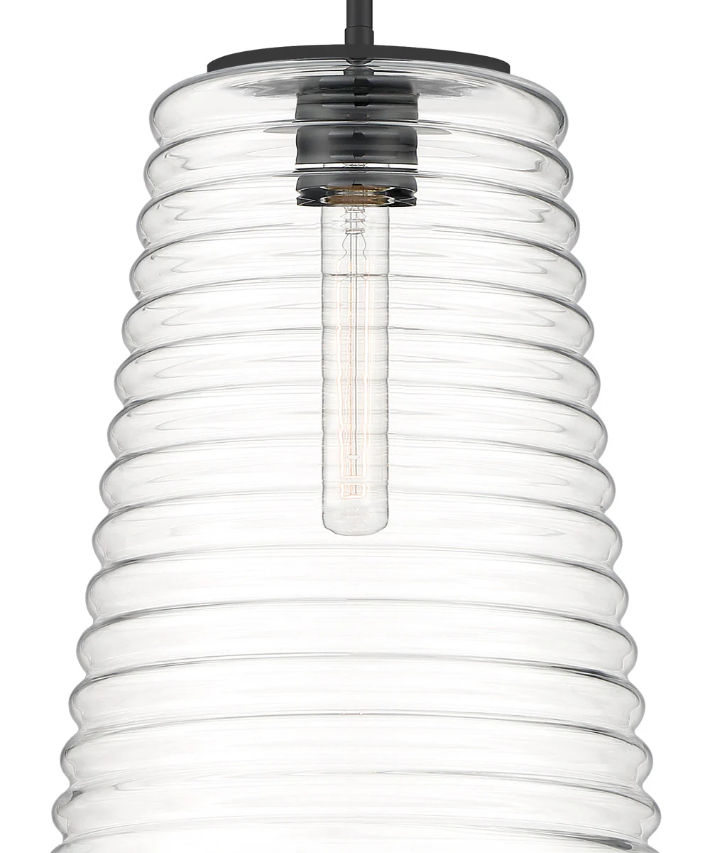 Ingo 1 Light Pendant Matte Black - Image 3