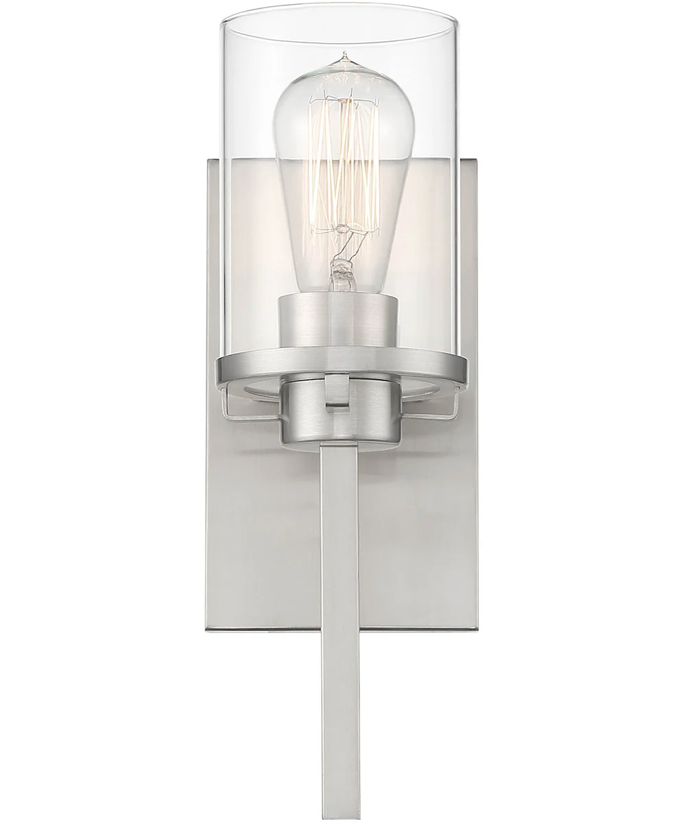 Jedrek 1 Light Wall Sconce Brushed Nickel