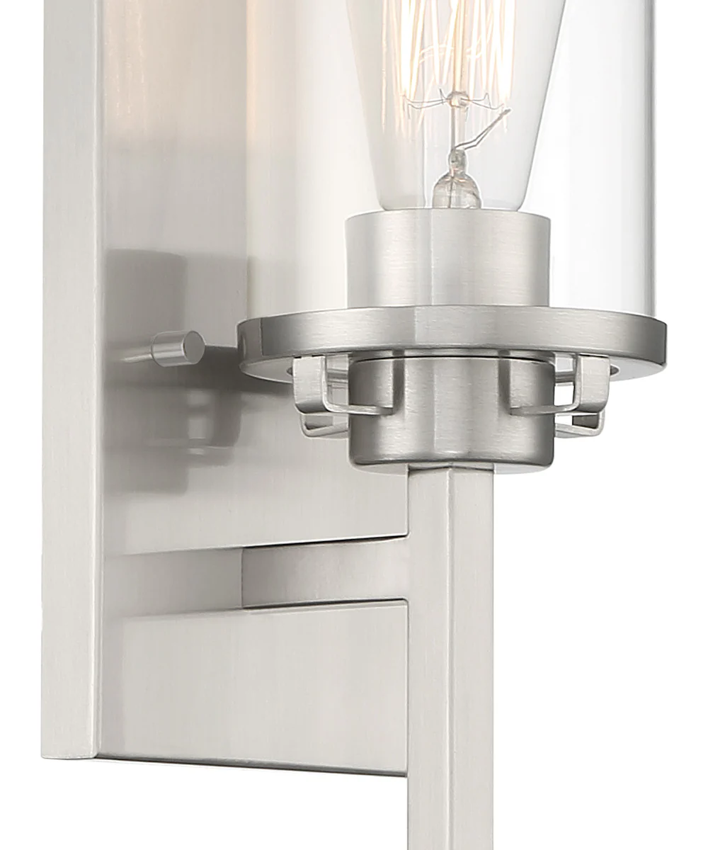 Jedrek 1 Light Wall Sconce Brushed Nickel - Image 3