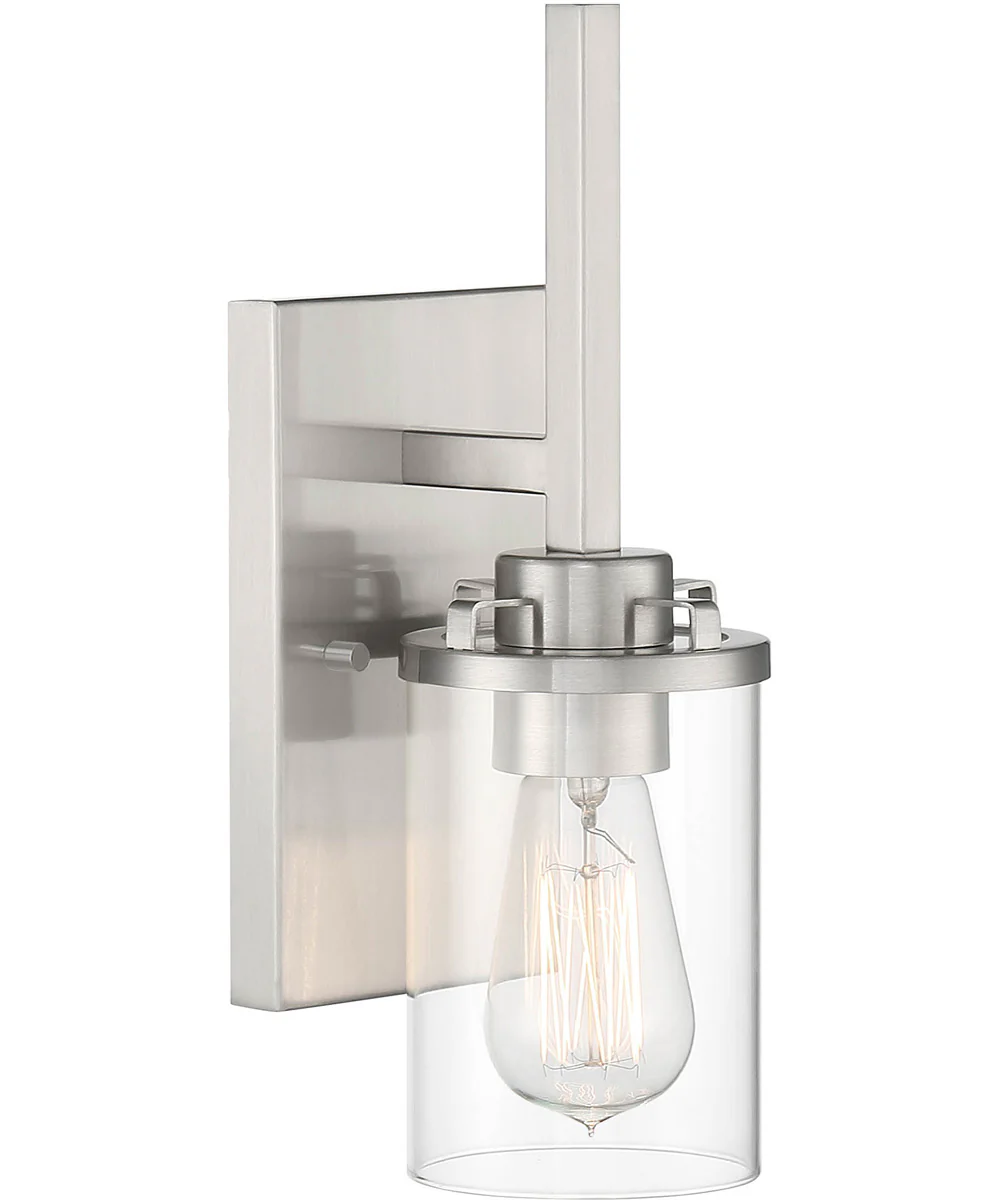 Jedrek 1 Light Wall Sconce Brushed Nickel - Image 6