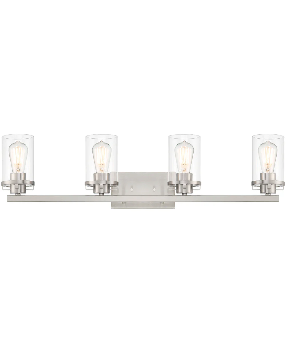 Jedrek 4 Light Vanity Brushed Nickel