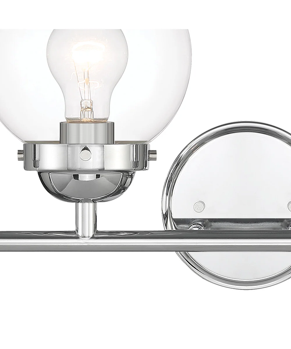 Knoll 4 Light Vanity Chrome - Image 3