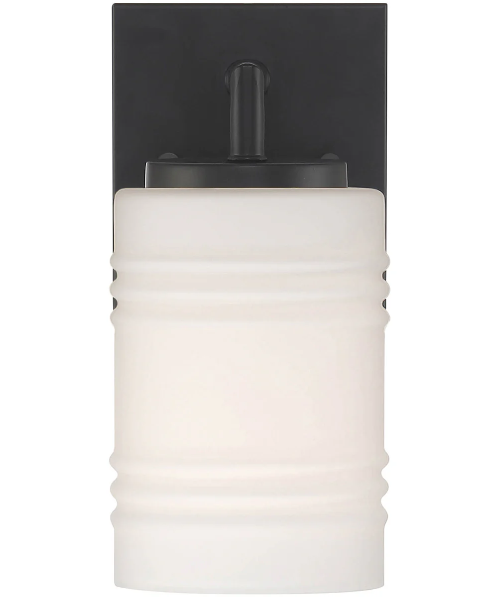 Leavenworth 1 Light Wall Sconce Matte Black - Image 5