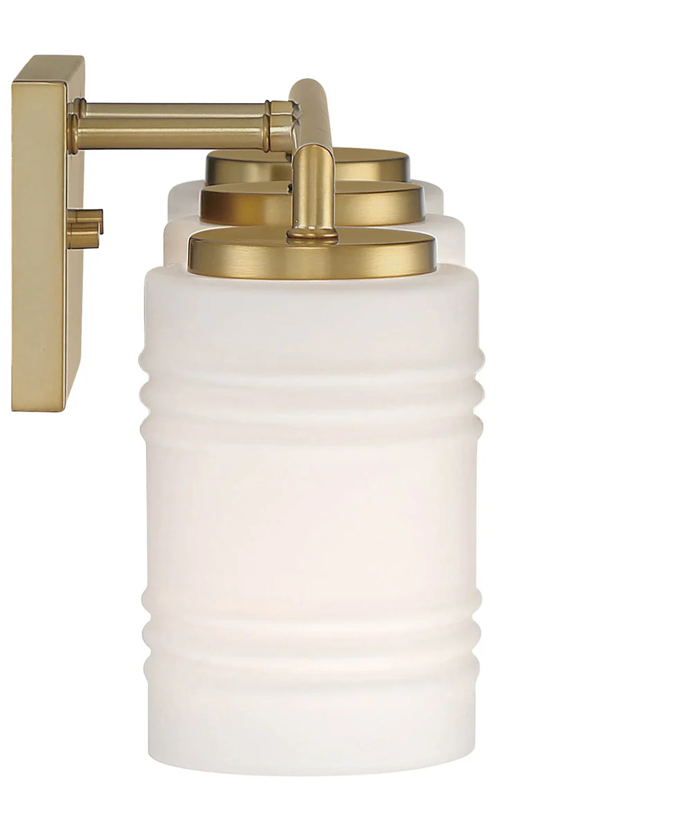 Leavenworth 3 Light Vanity Brushed Gold - Image 6