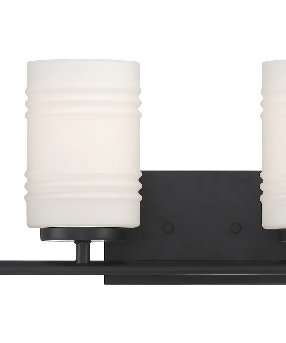 Leavenworth 4 Light Vanity Matte Black - Image 3