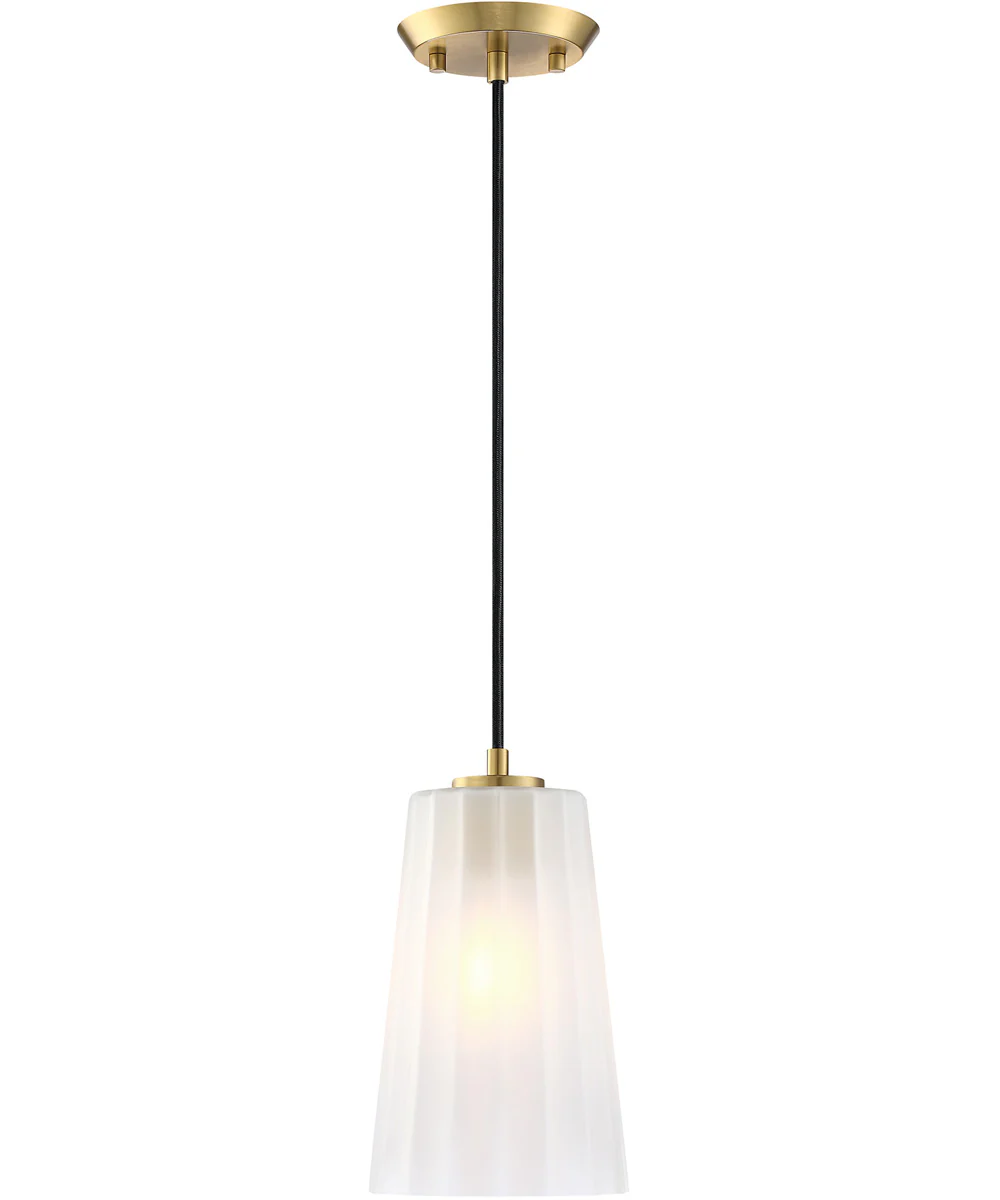 Liana 1 Light Pendant Brushed Gold
