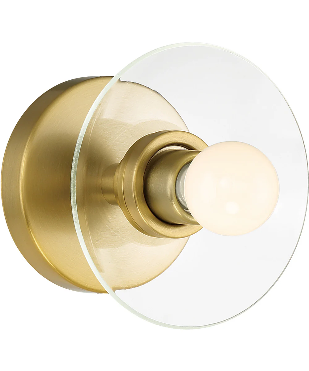 Litto 1 Light Wall Sconce  Brushed Gold