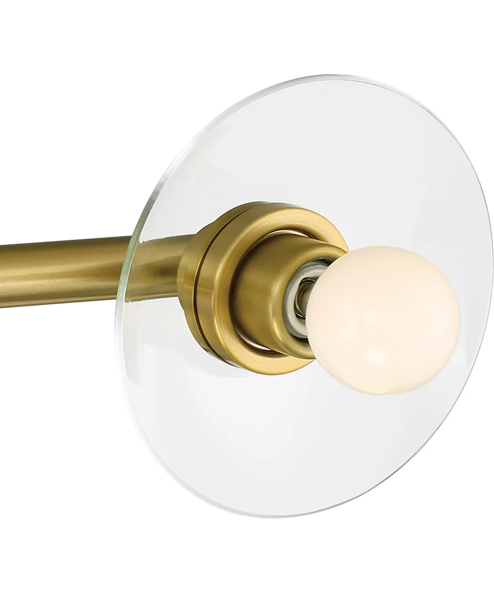 Litto 3 Light Vanity Brushed Gold - Image 4