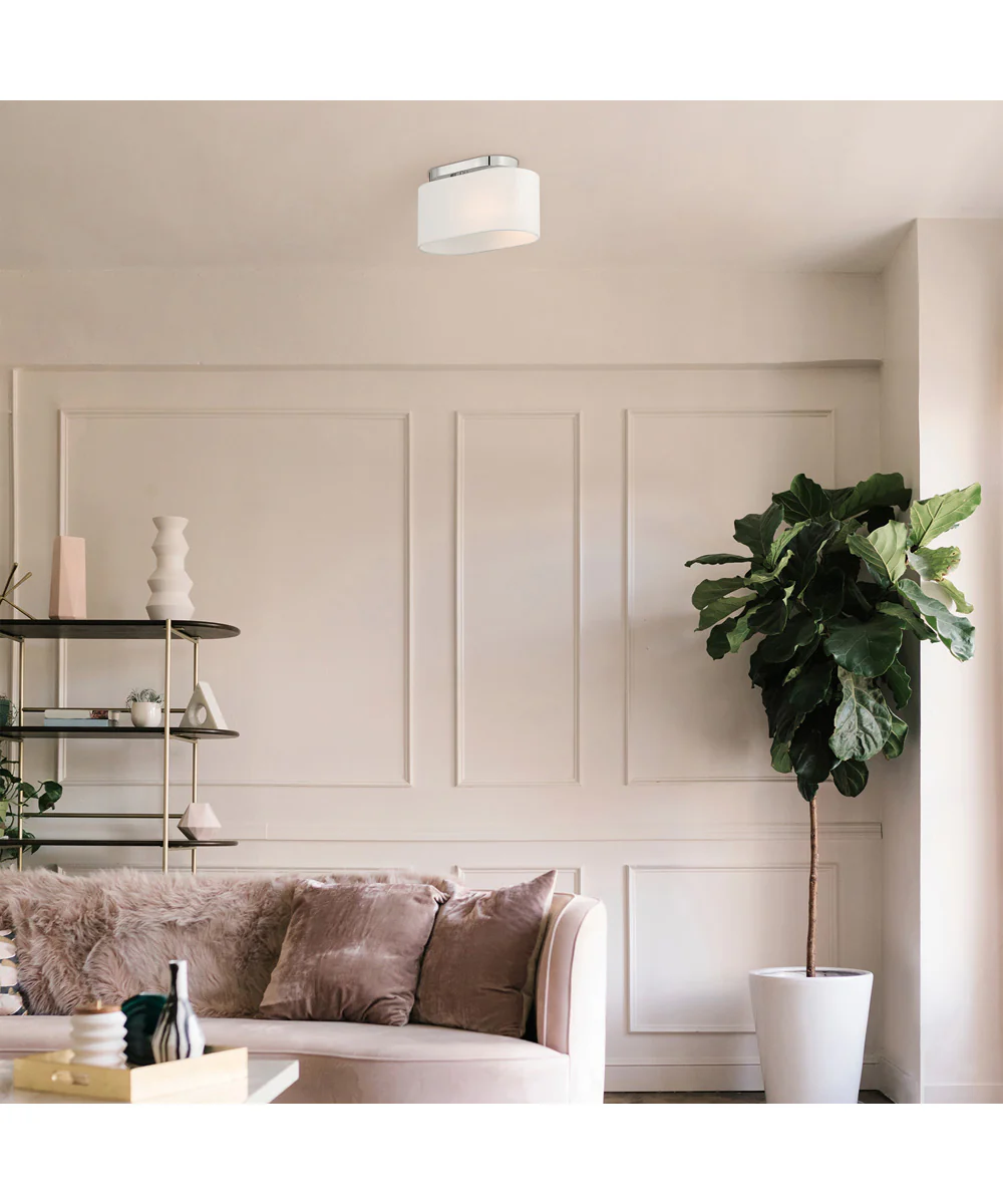 Midtown 1 Light Semi Flush Polished Nickel - Image 2