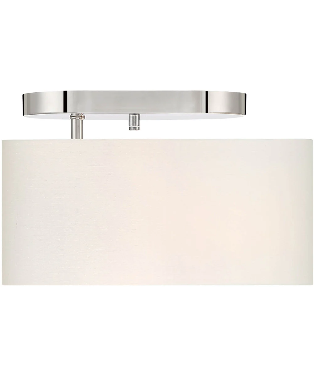 Midtown 1 Light Semi Flush Polished Nickel - Image 4