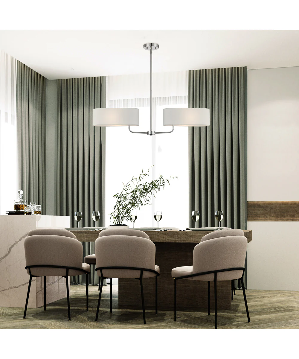 Midtown 2 Light Island Polished Nickel - Image 2