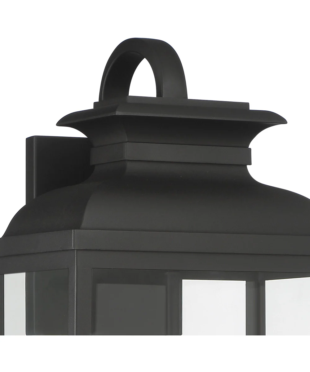 Milton 2 Light Wall Lantern Black - Image 3