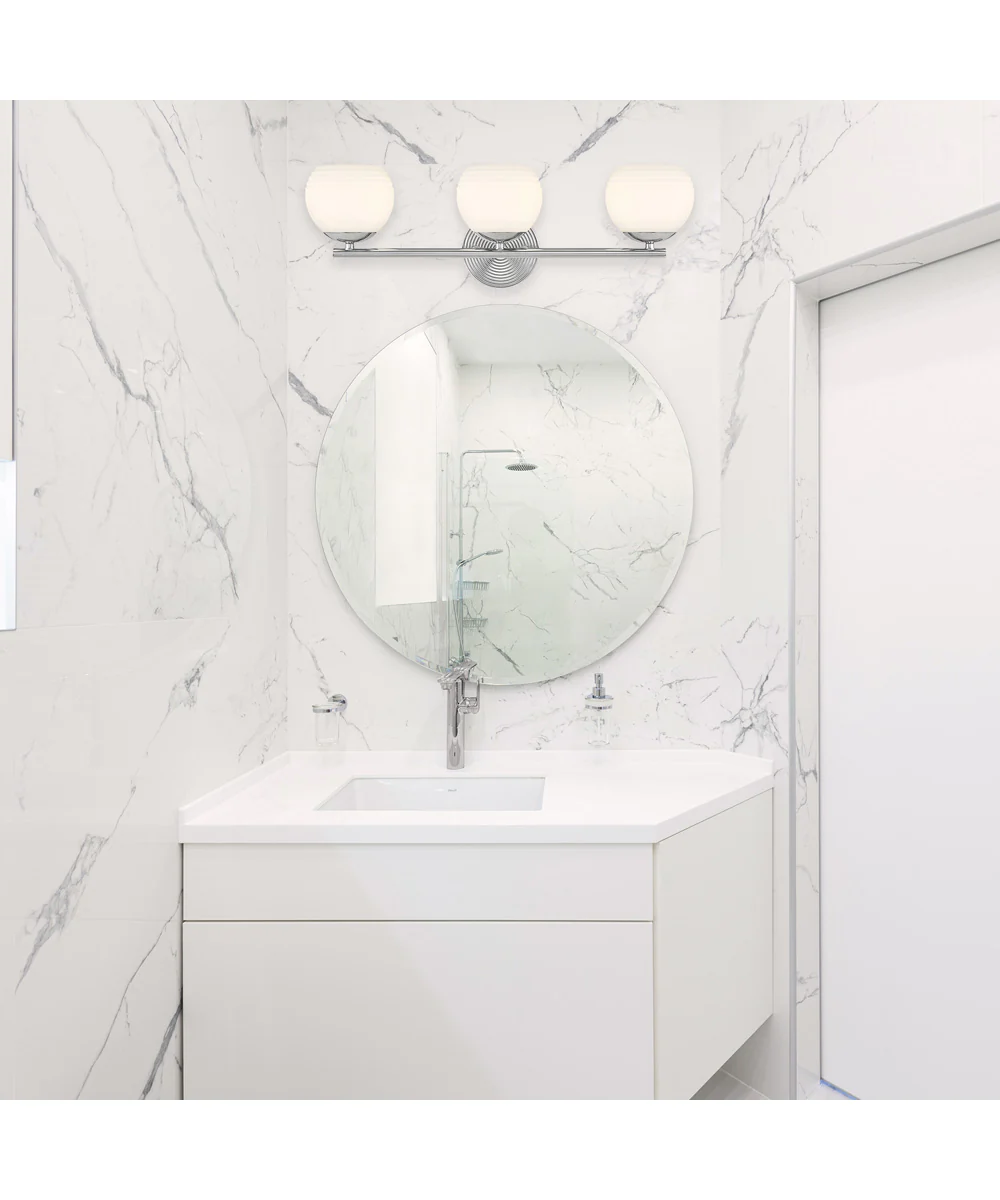 Moon Breeze 3 Light Vanity Polished Nickel - Image 2