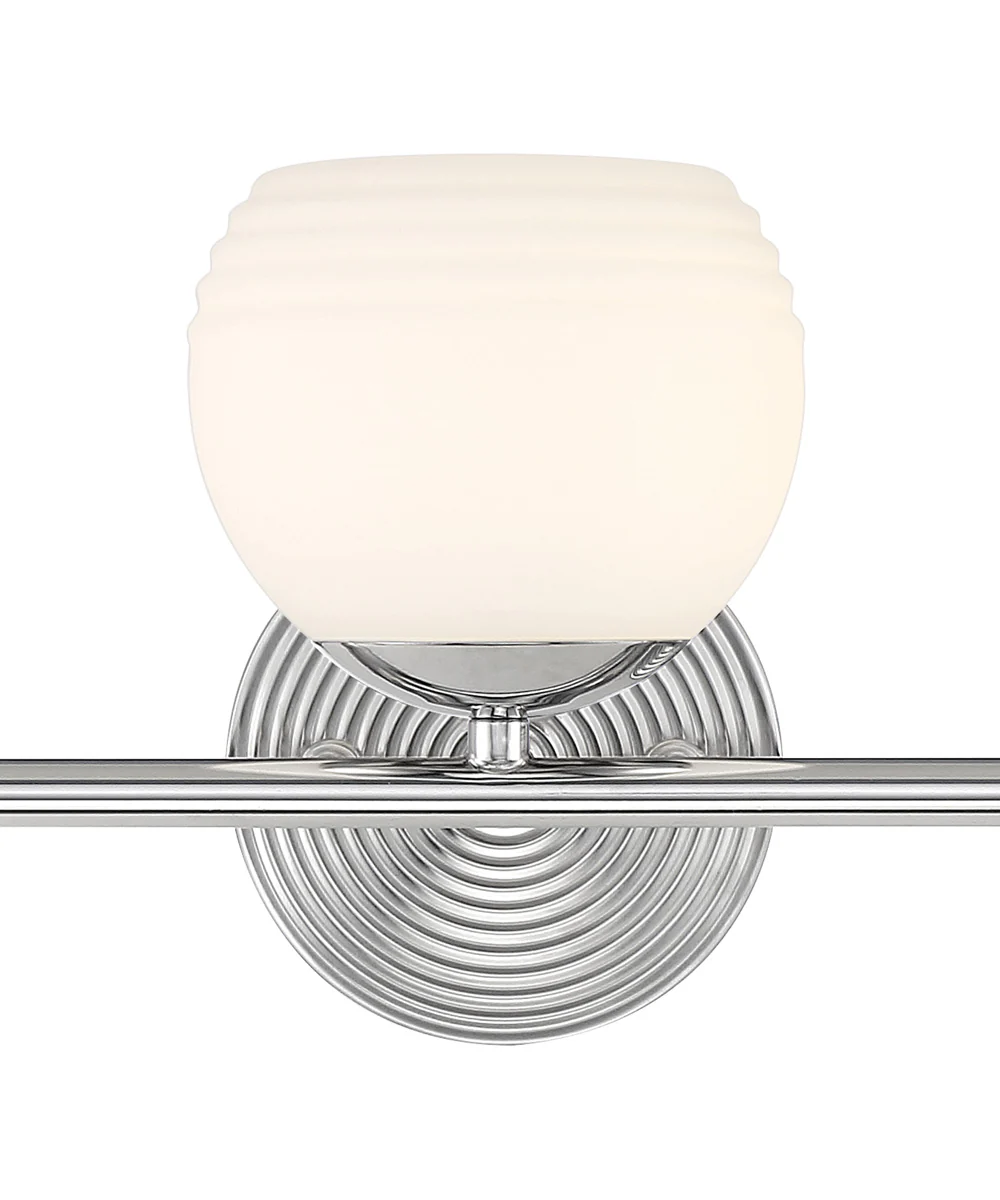 Moon Breeze 3 Light Vanity Polished Nickel - Image 3