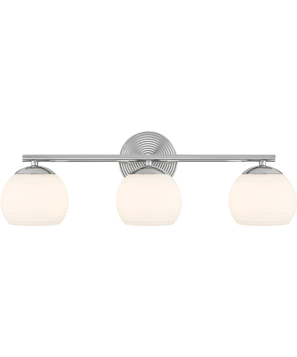 Moon Breeze 3 Light Vanity Polished Nickel - Image 5