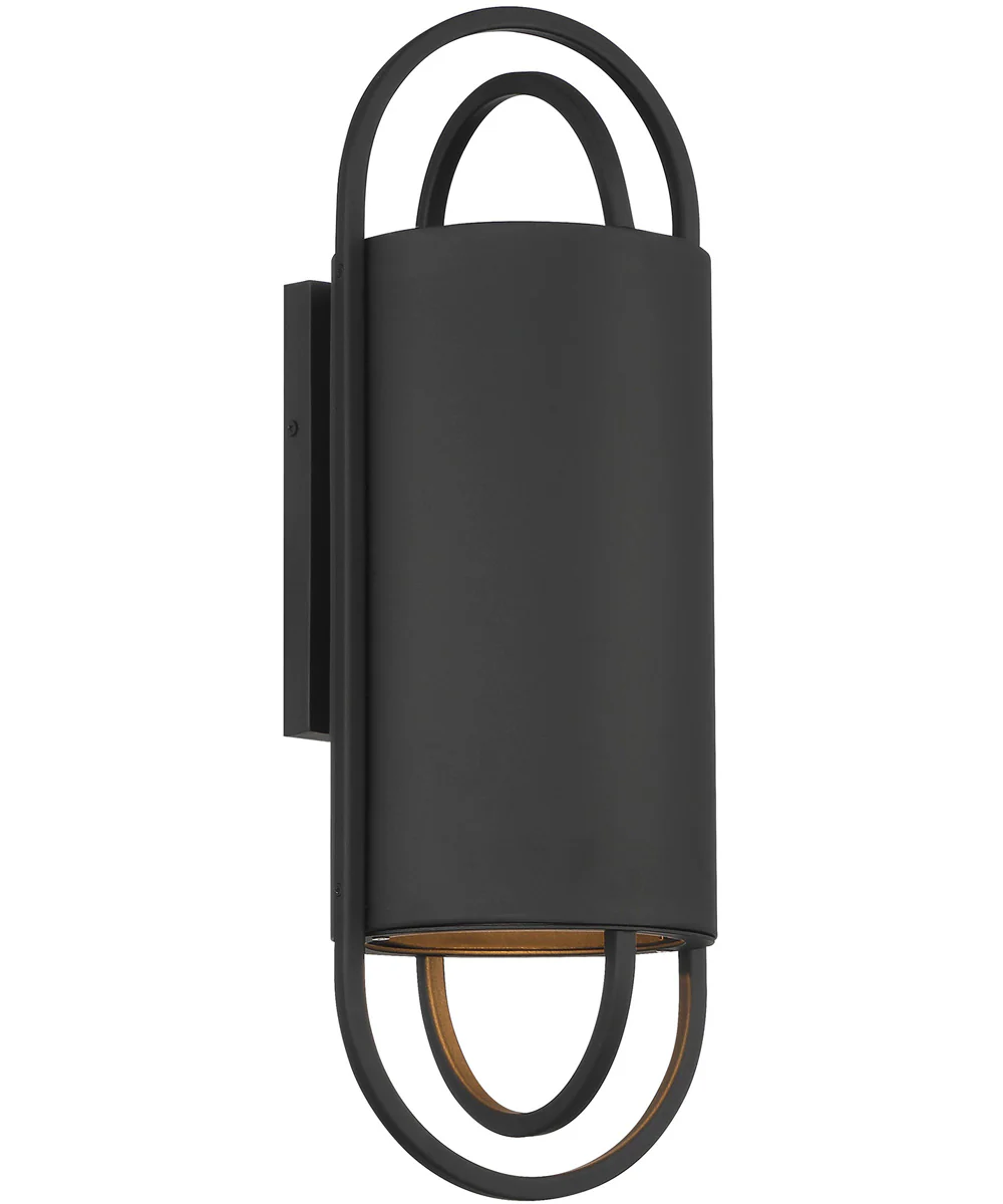 Nightfall 1 Light Wall Lantern Black - Image 3